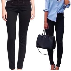 Tory Burch Super Skinny Black Jeans